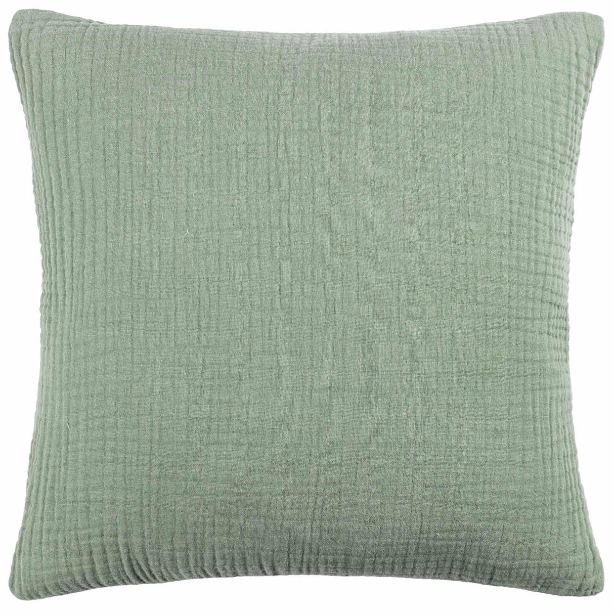 Lark Muslin Crinkle Cotton Cushion Cover 18" x 18" (45cm x 45cm)