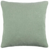 Lark Muslin Crinkle Cotton Cushion Cover 18" x 18" (45cm x 45cm)