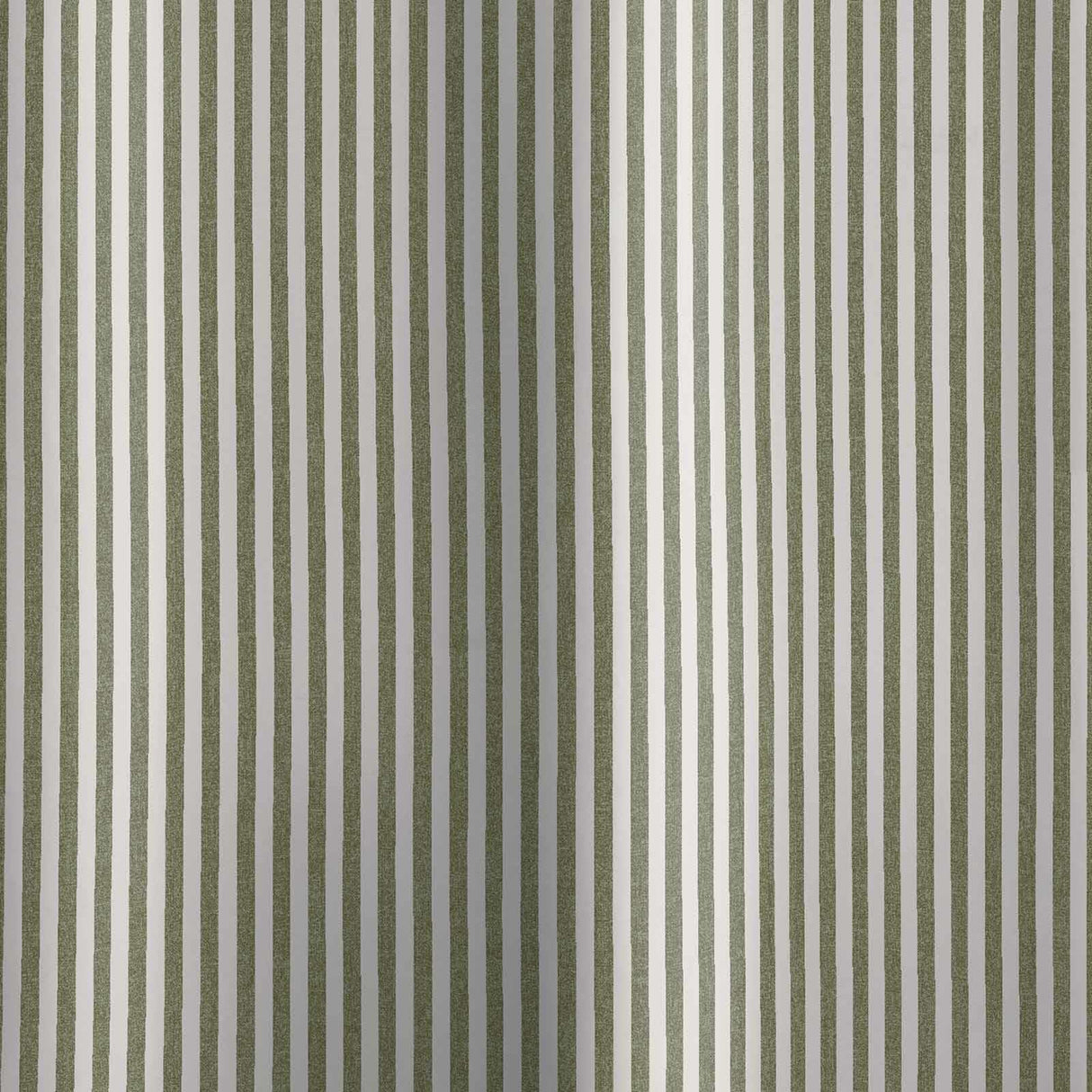 Timeless Stripe Shower Curtain Green