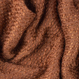 Morni Woven Fringed Throw Hazel