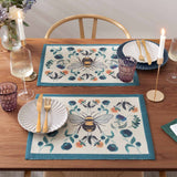 Wild Garden Set of 4 Indoor Outdoor Placemats