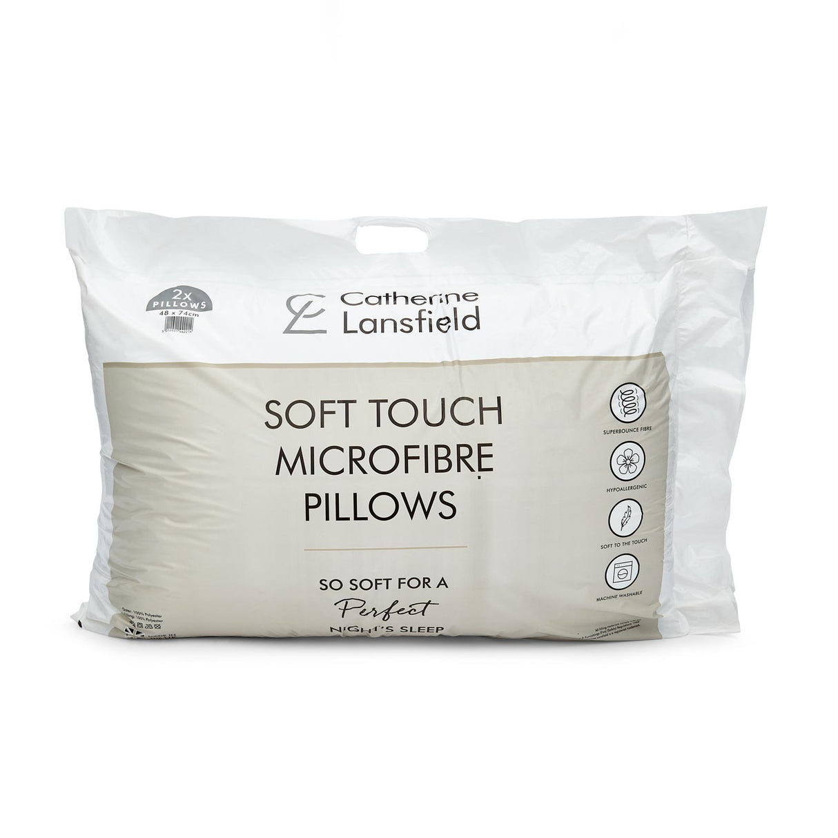 Soft Touch Microfibre Pillows