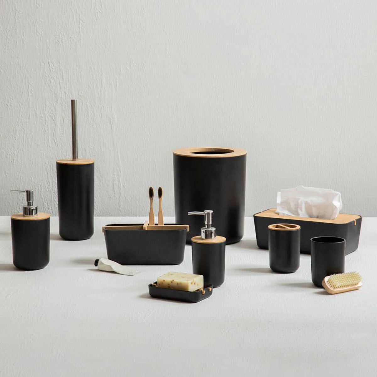 Black Bamboo Tumbler