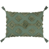 Dharma Tufted Tasselled Cushion Cover 14" x 20" (35cm x 50cm)