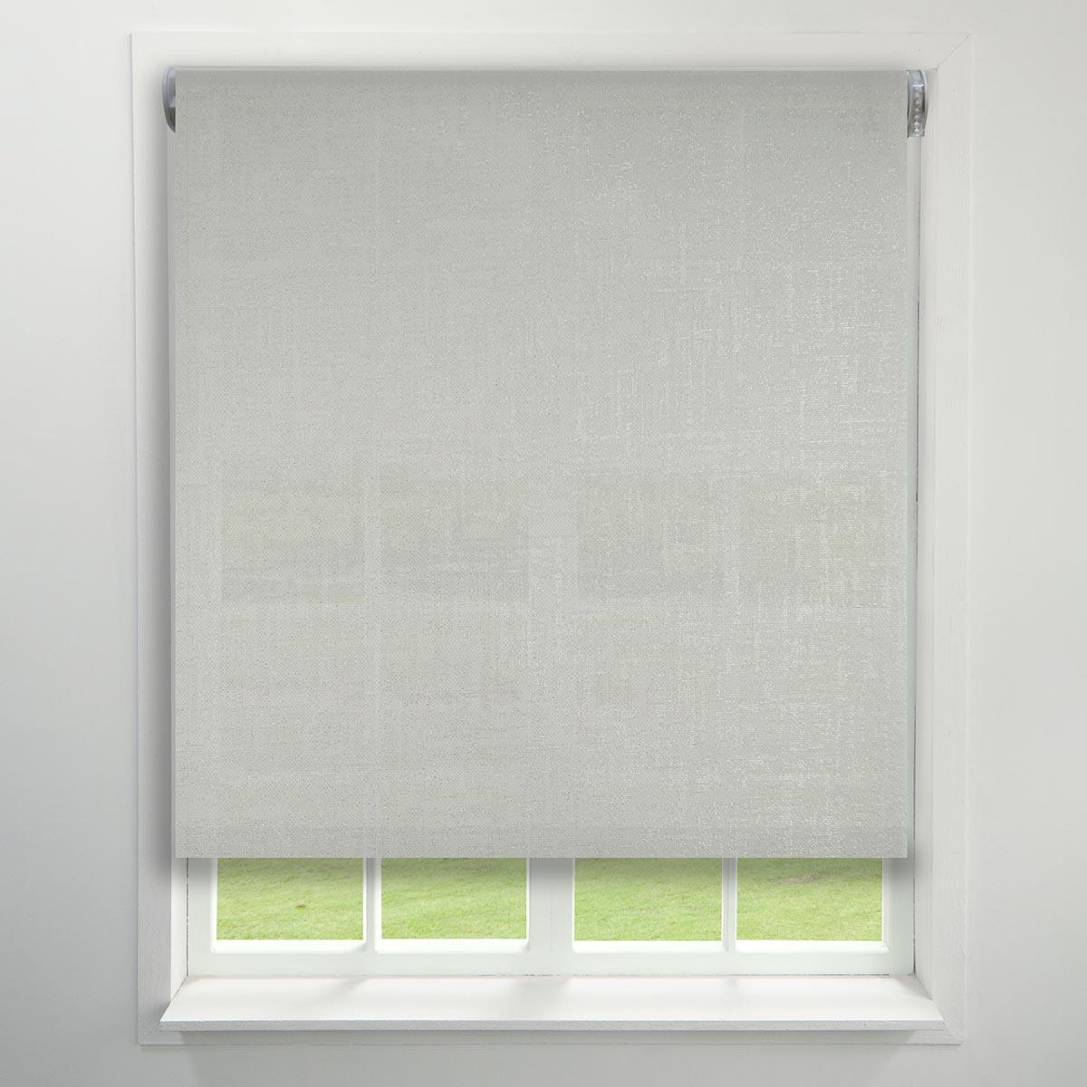 Luxe Made to Measure Roller Blind (Dim Out) Ivory