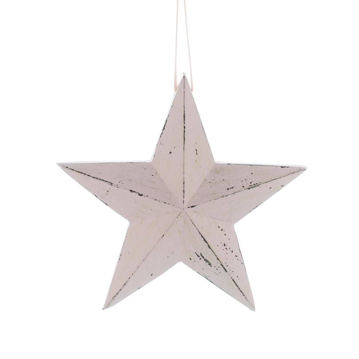 Wooden Pink Hanging Star