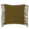 Nimble Fringed Cotton Cushion Cover 18" x 18" (45cm x 45cm)