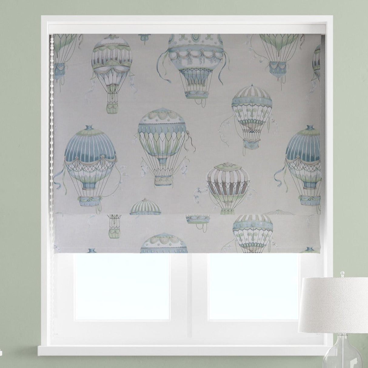 Balloons Antique Made To Measure Roman Blind