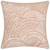 Nola Abstract Piped Cushion Cover 18" x 18" (45cm x 45cm)