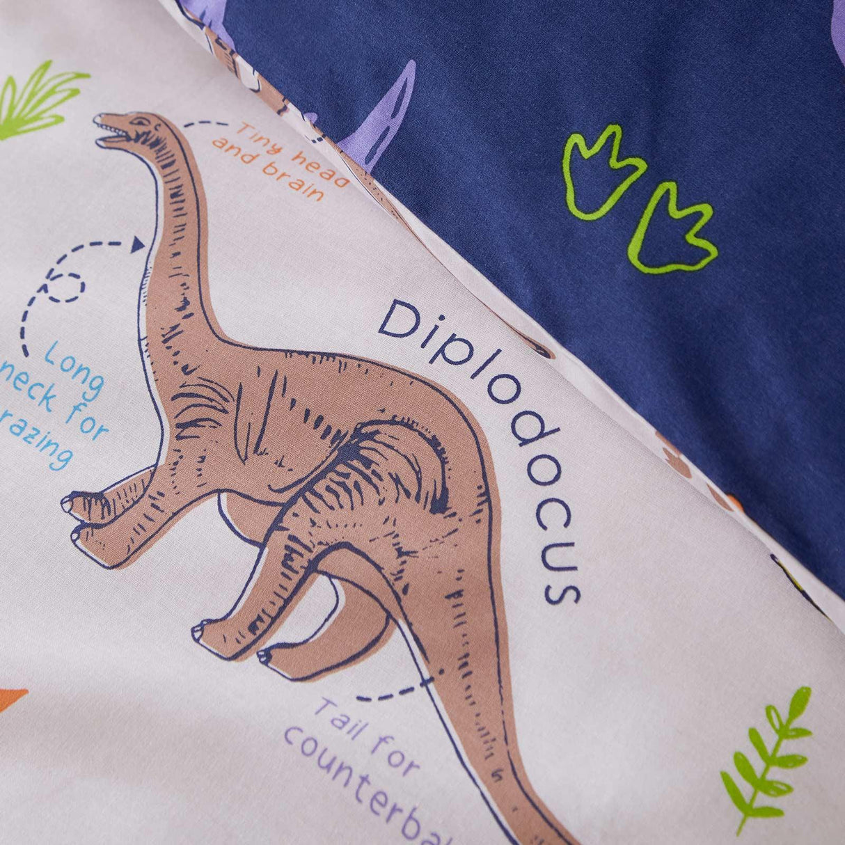 Prehistoric Dinosaurs Eyelet Curtains