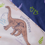 Prehistoric Dinosaurs Eyelet Curtains