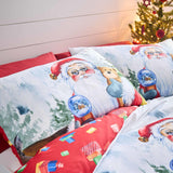 Christmas Retro Santa Duvet Cover Set