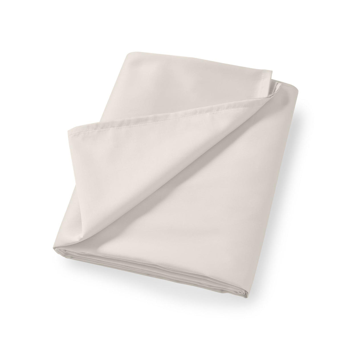 400TC Cotton Sateen Flat Sheet Oyster