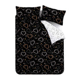 Cosmic Hearts & Stars Duvet Cover Set