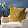 Estelle Spotted Cut Velvet Cushion Cover 18" x 18" (45cm x 45cm)