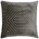 Evoke Cut Velvet Cushion Cover 18" x 18" (45cm x 45cm)