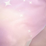 Ombre Stars Duvet Cover Set White