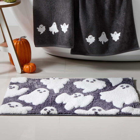 Spooky Ghosts Bath Mat