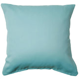 Plain Woven Teal Cushion Cover 17" x 17"