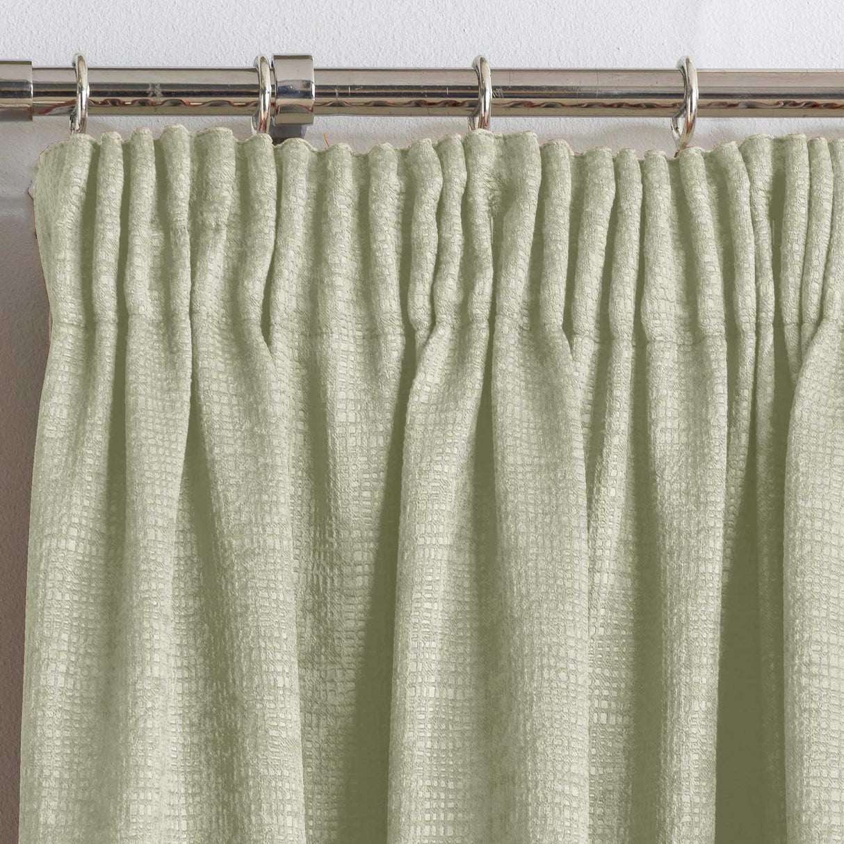 Matrix Thermal Dim Out Tape Top Curtains Green