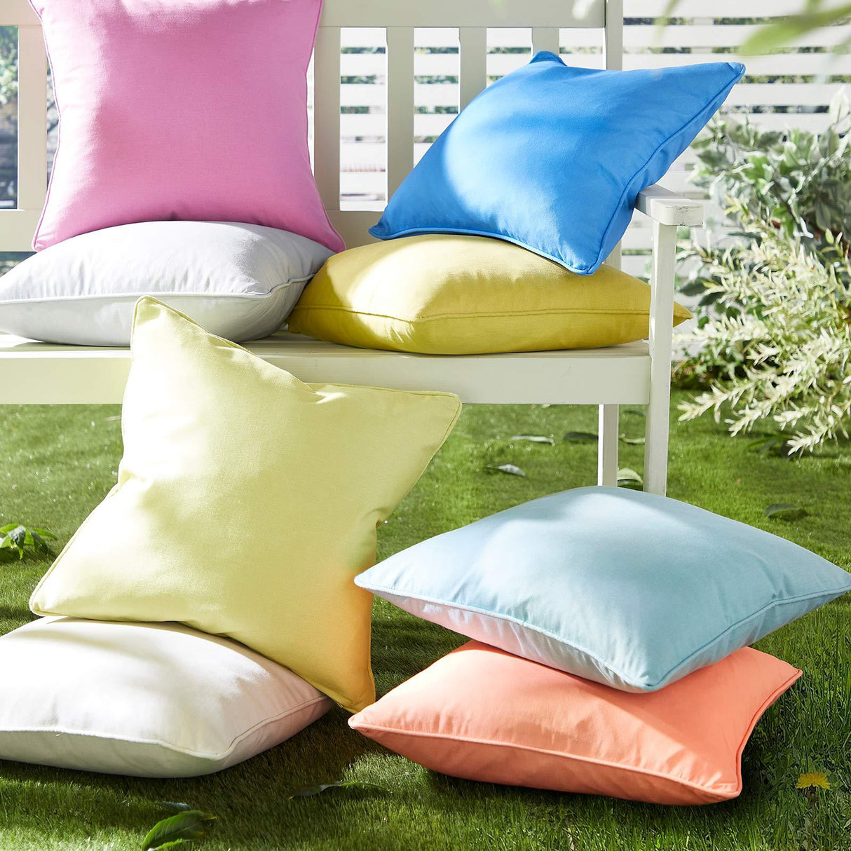 Plain Outdoor Cushion Cover 43cm x 43cm