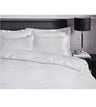 Catherine Lansfield Satin Stripe 300 Thread Count King Duvet Cover Set with Pillowcases