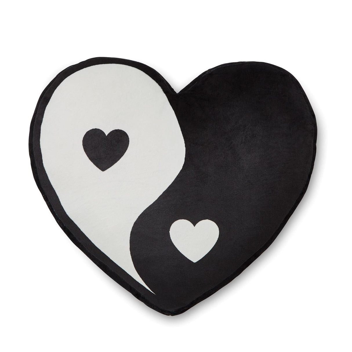 Yin To My Yang Heart Shaped Cushion