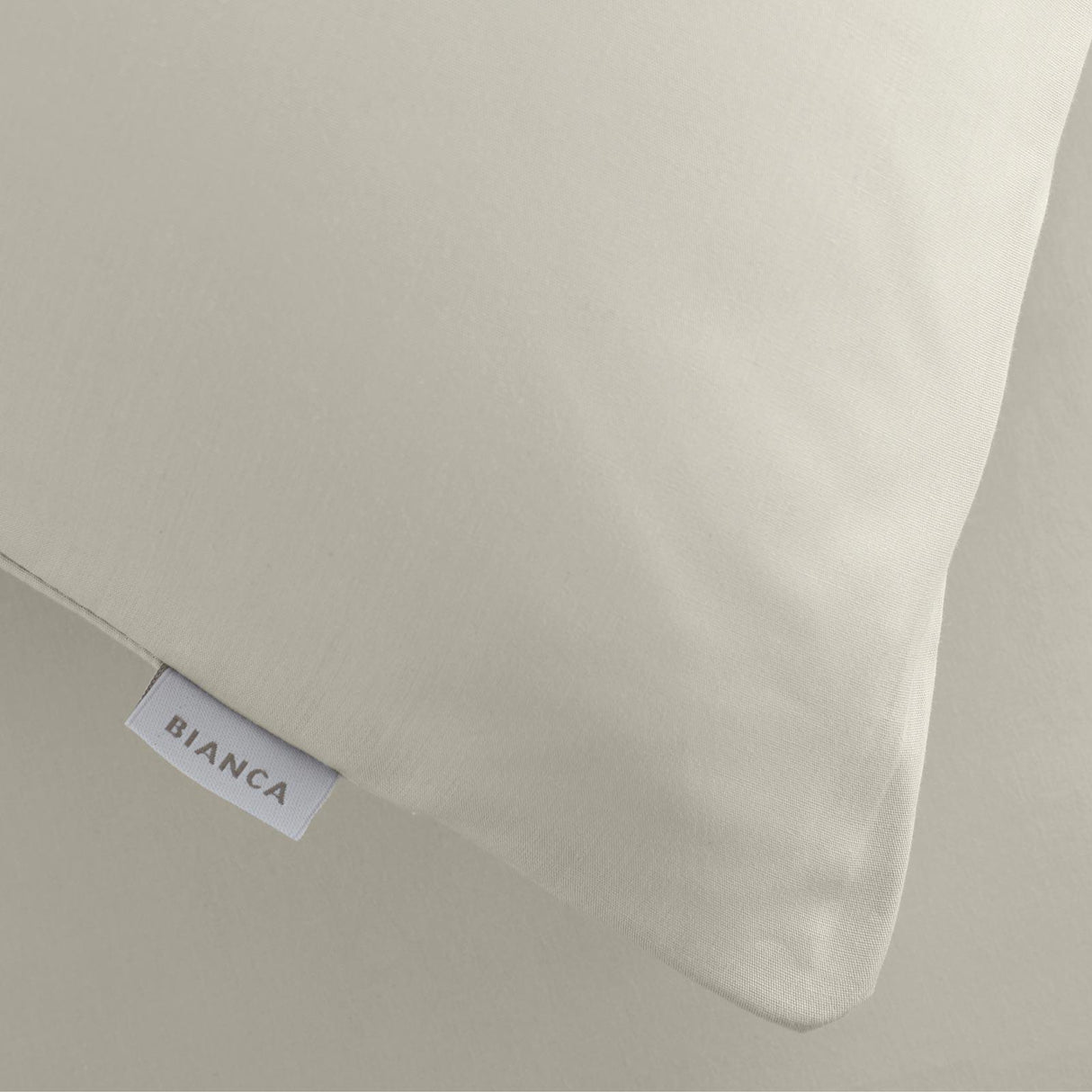 200TC Cotton Percale Pillowcases Natural