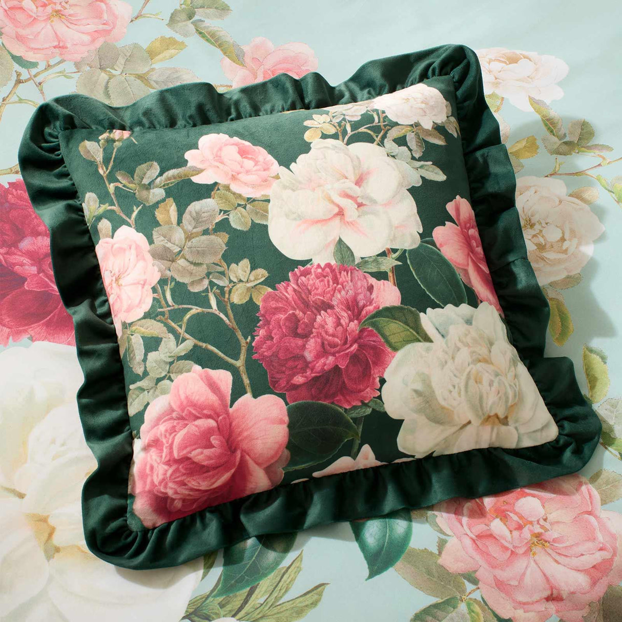 RHS Rose Garden Cushion