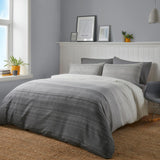 Fairhaven Charcoal Duvet Cover Set