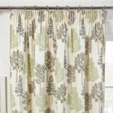 Coppice Trees Tape Top Curtains