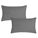 180TC Egyptian Cotton Pillowcases Charcoal