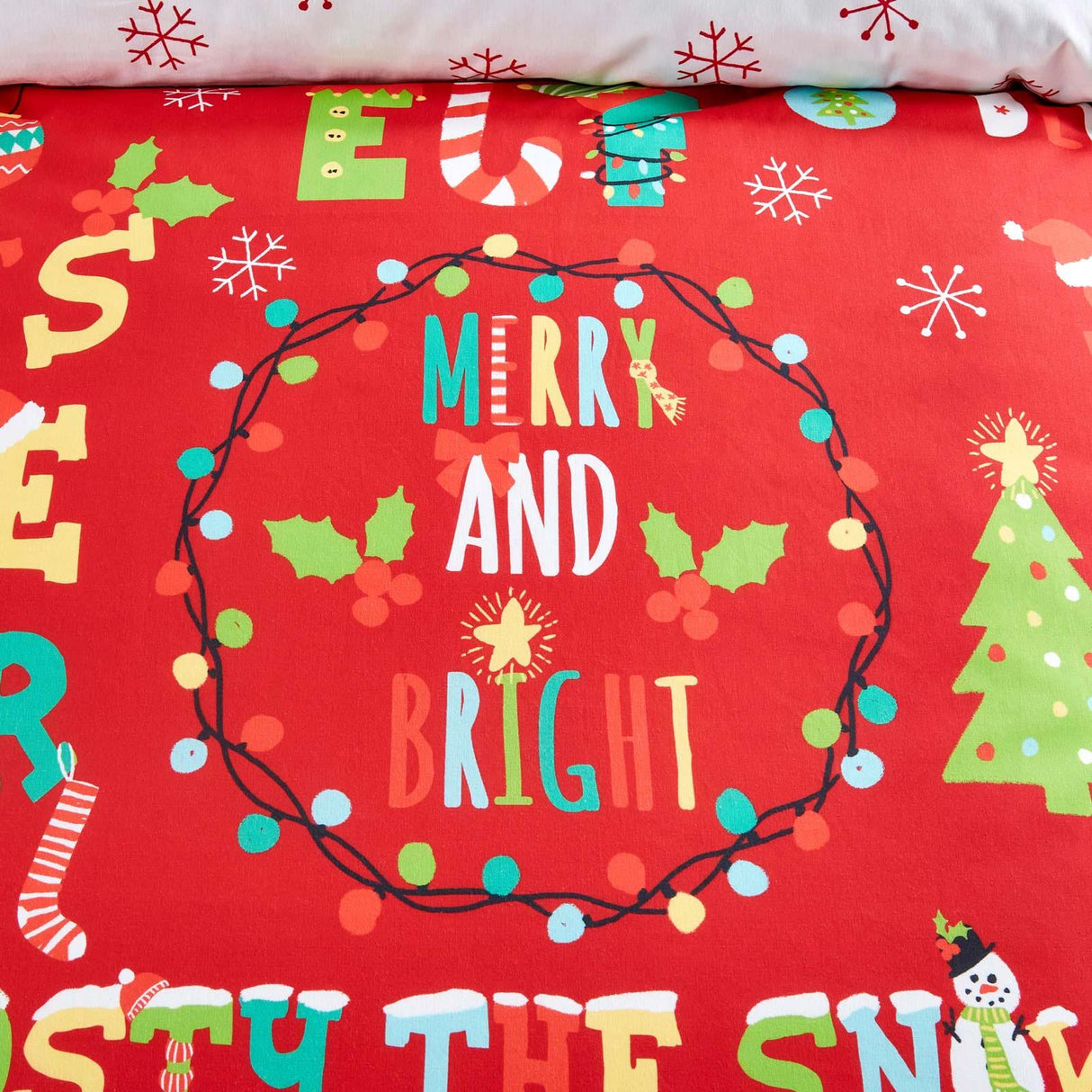 Santa's Little Helper Duvet Cover Set