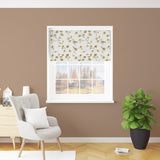 Como Ochre Made To Measure Roman Blind