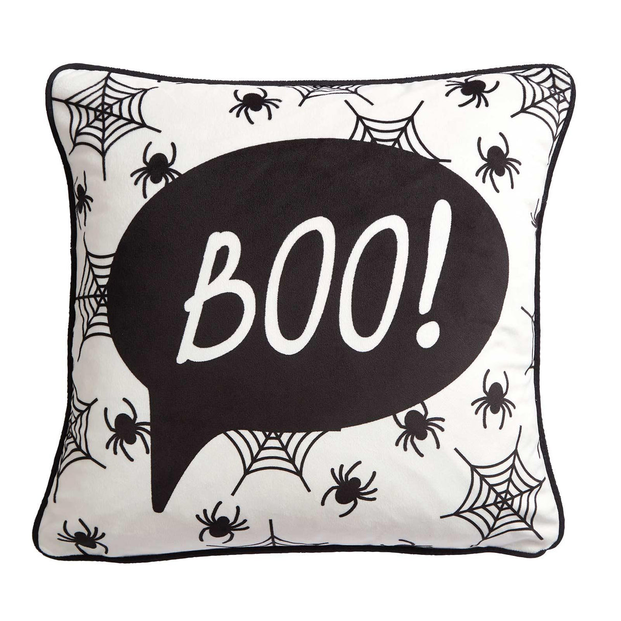 Boo! Cushion Cover Black