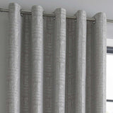 Lowe Eyelet Curtains Charcoal 90" x 72"