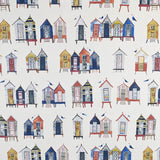 Beach Hut Antique Made To Measure Roman Blind