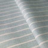 Pencil Stripe Duckegg Made To Measure Roman Blind