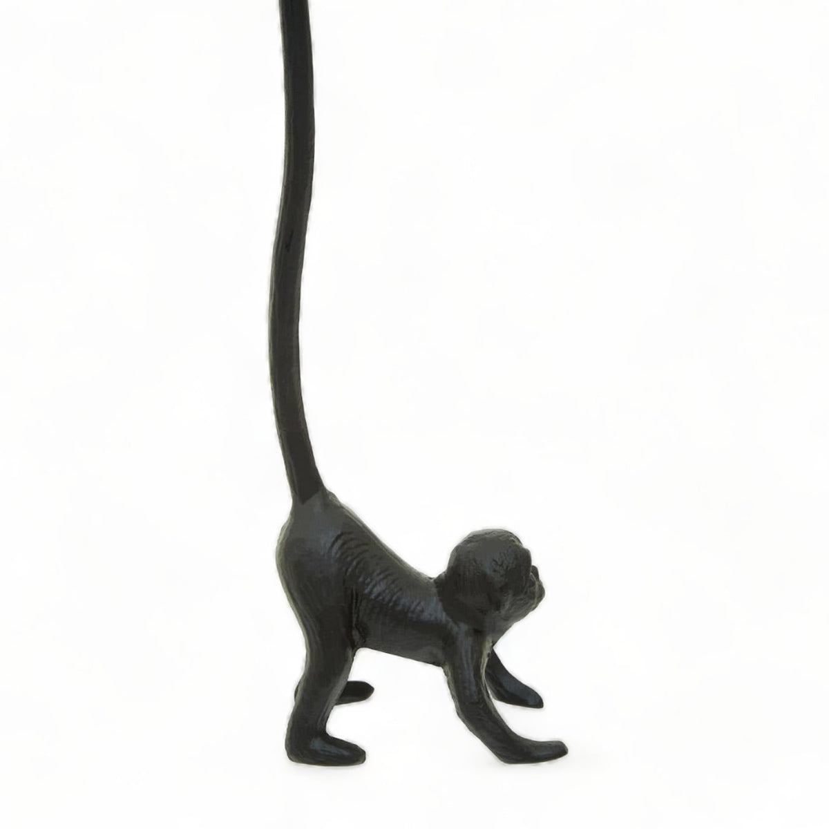 Black Monkey Toilet Roll Holder