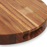 Acacia Wood Round Chopping Block