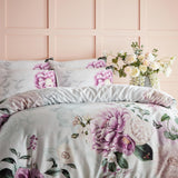 Krista Floral 100% Cotton Duvet Cover Set Double