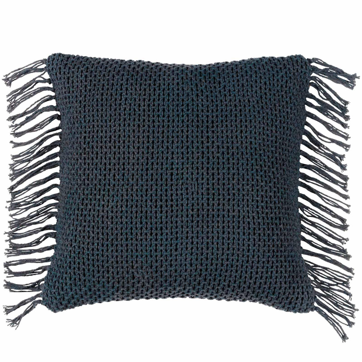 Nimble Fringed Cotton Cushion Cover 18" x 18" (45cm x 45cm)