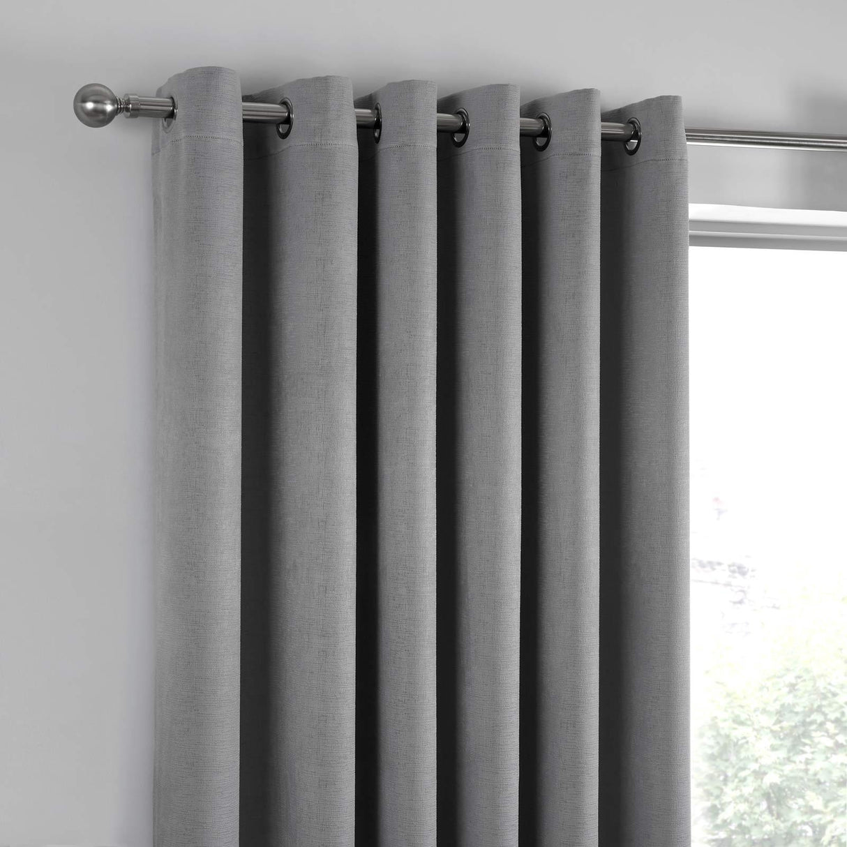 Strata Dim Out Woven Thermal Eyelet Curtains