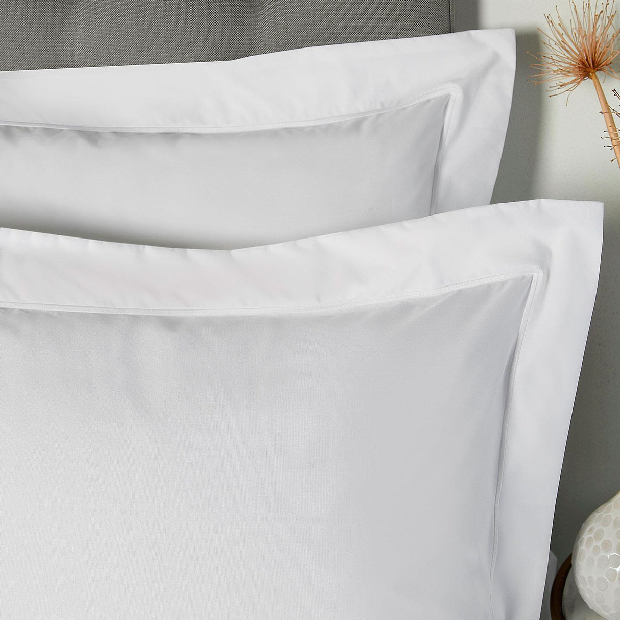 Baratta 100% Cotton White Duvet Cover Set