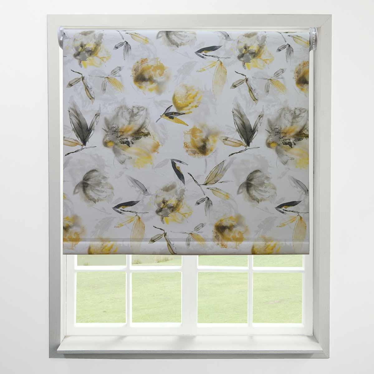 Felice Made to Measure Roller Blind (Blackout) Ochre