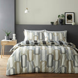 Orea Duvet Cover Set Charcoal