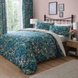 Caraway Reversible Duvet Cover Set Green