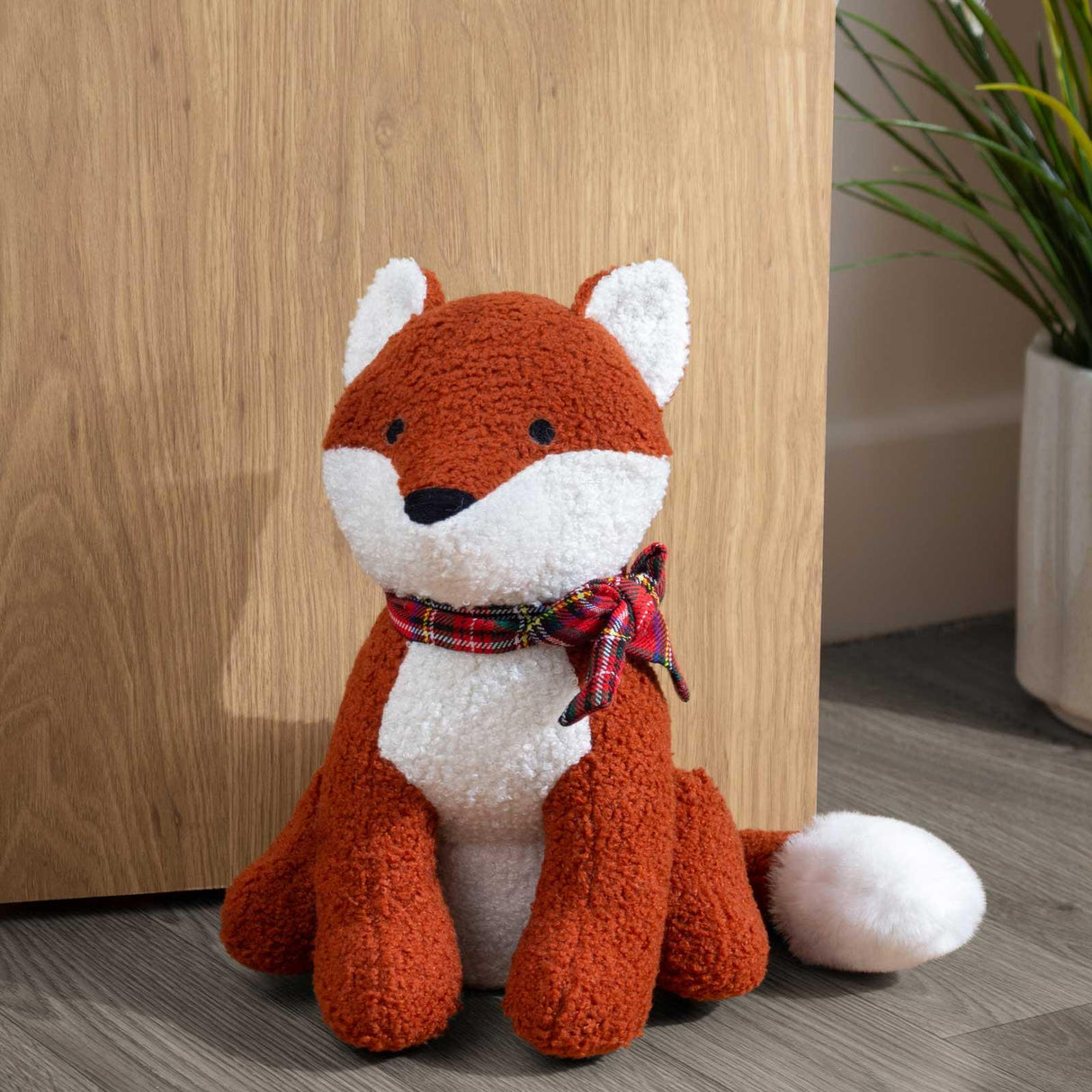 Boucle Fox Door Stop