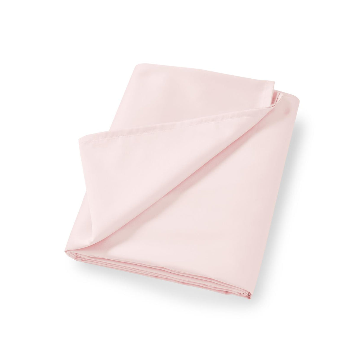 400TC Cotton Sateen Flat Sheet Blush