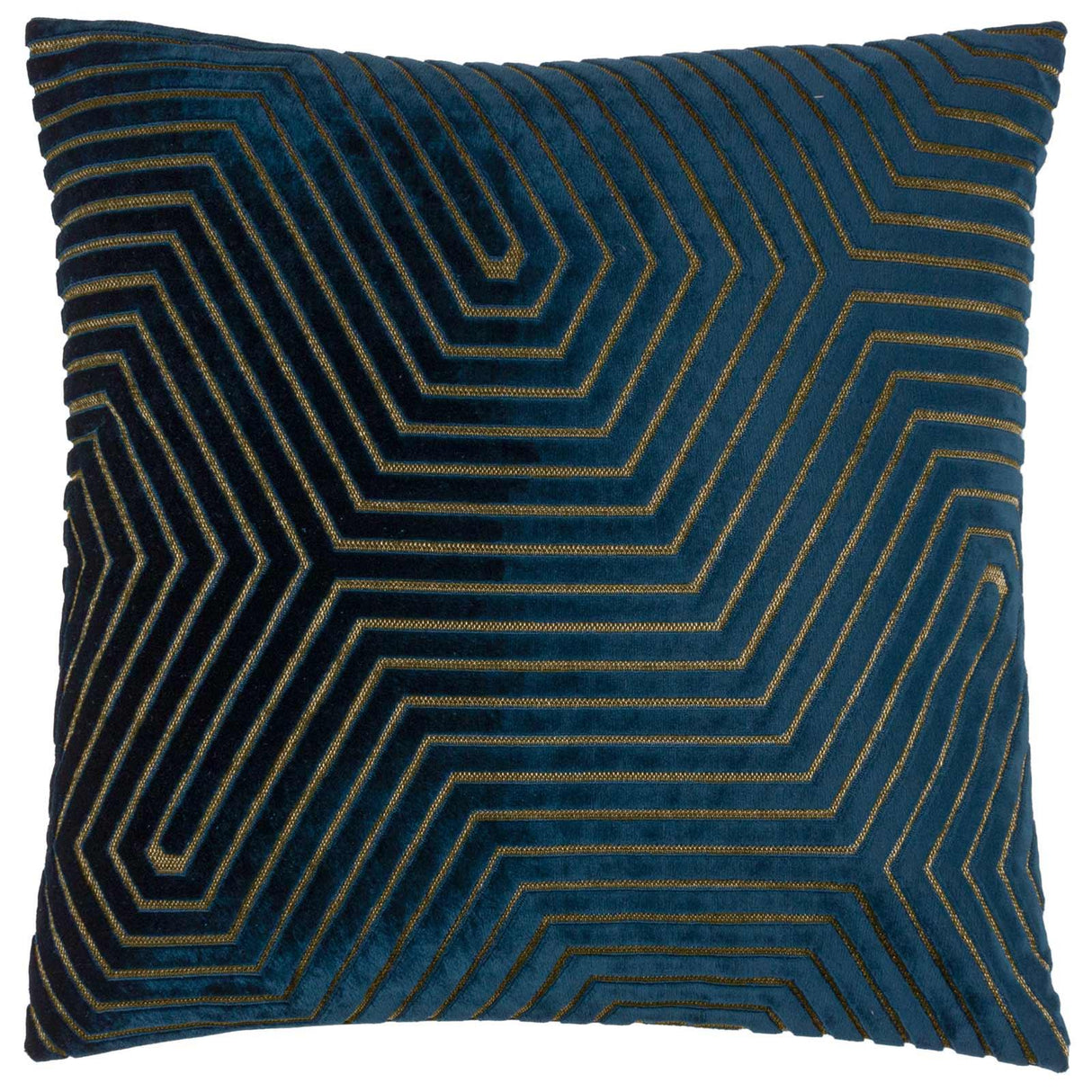 Evoke Cut Velvet Cushion Cover 18" x 18" (45cm x 45cm)